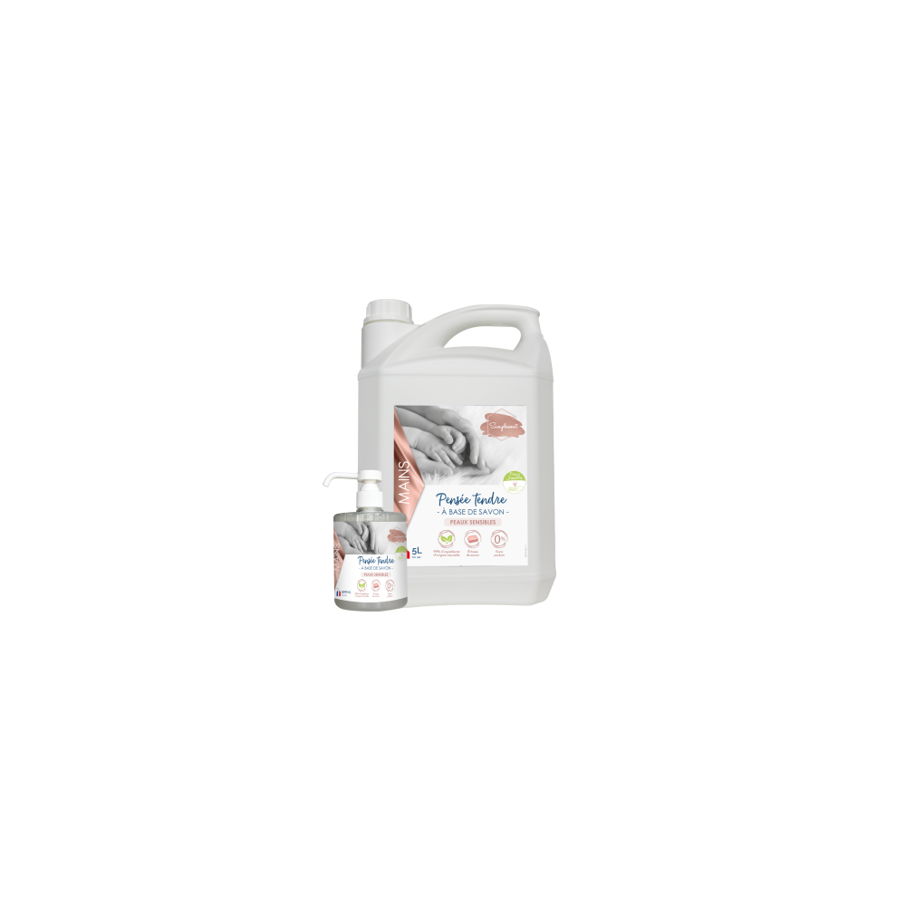 Savon liquide pour les mains - Peaux sensibles Savon liquide pour les mains - Peaux sensibles