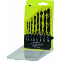 Mèche bois 3 à 10mm - coffret de 8 pcs