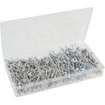 Rivet aluminium de 3,5/5mm - coffret de 500 pcs