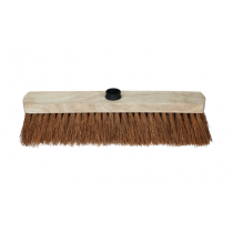 Balai coco avec douille à vis 29 cm