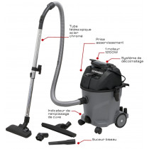 Aspirateur eau et poussière 20L