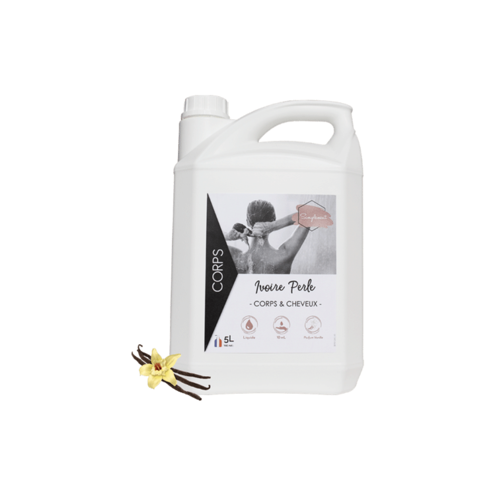 Gel douche corps et cheveux - Vanille 5L