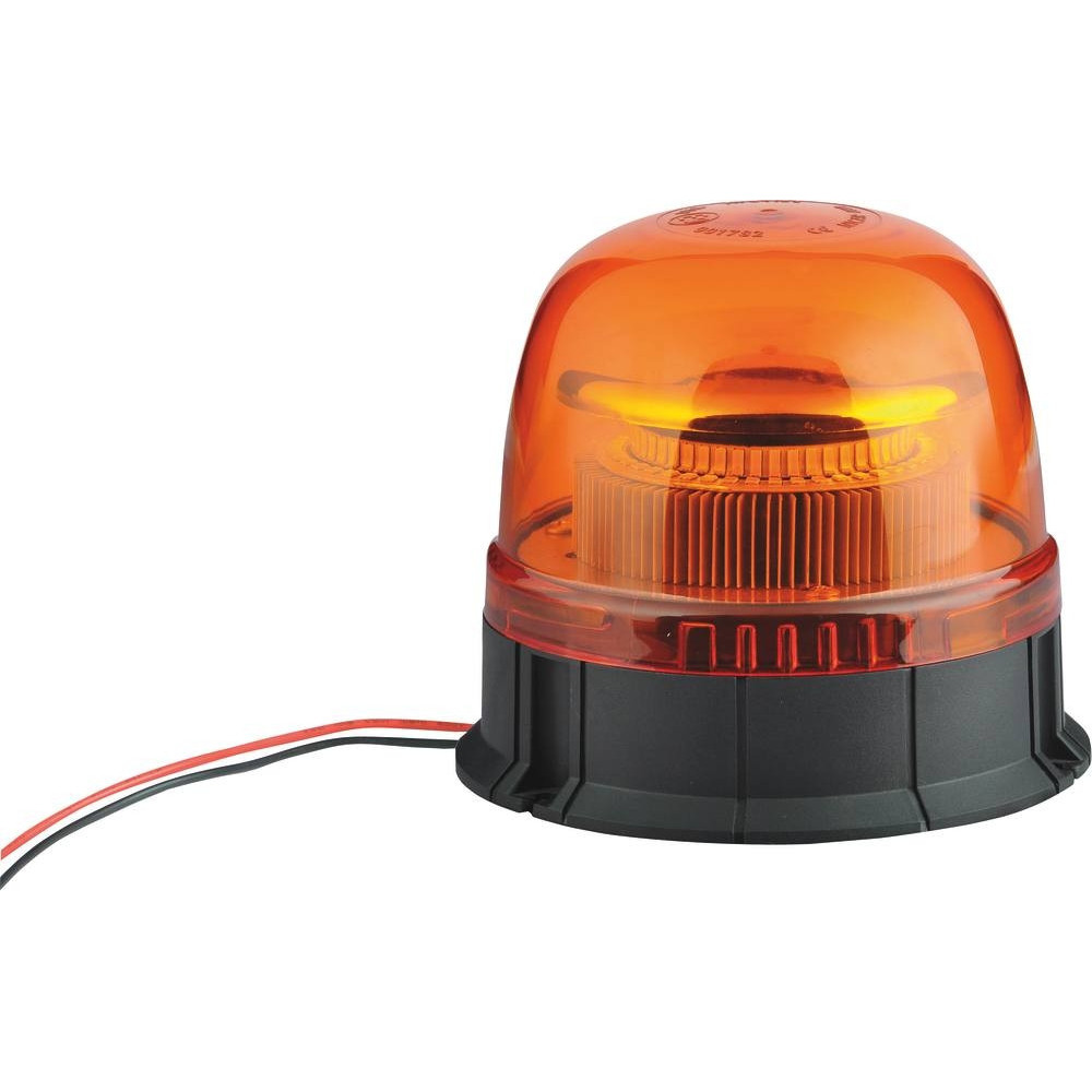 Gyrophare LED double flash 12/24V fixation à plat Gyrophare LED double flash 12/24V fixation à plat