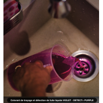 Colorant de traçage et détection de fuite liquide