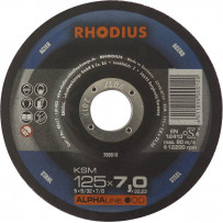 Disque à ébarber acier 125x7x22