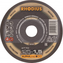 Disque à tronçonner acier 125x1,5x22mm
