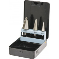 Foret conique 6/8/10mm 14 à 30mm - coffret de 3 pcs