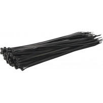 Collier nylon 4,8x300mm noir - lot de 100 pcs