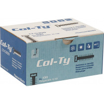 Cheville nylon Col-ty 8mm -lot de 100 pcs