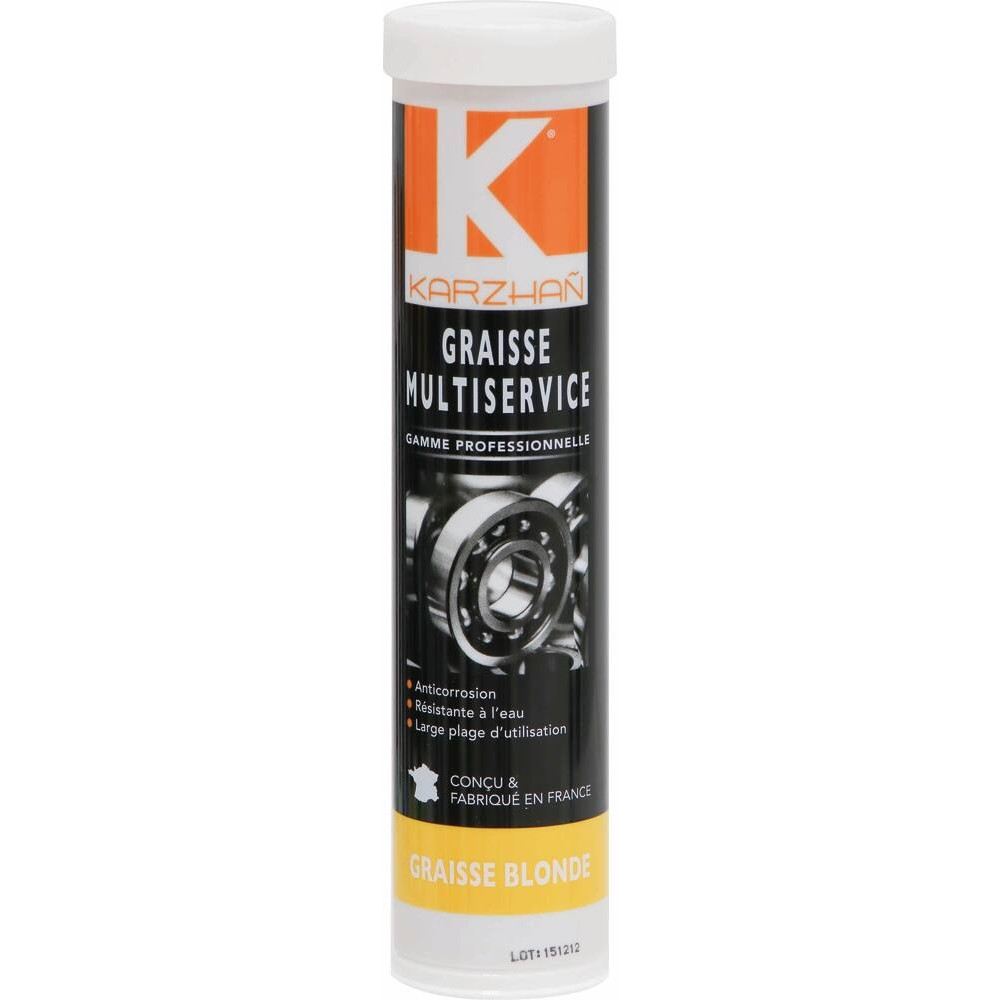 Graisse blonde multiservice - cartouche de 400g Graisse blonde multiservice - cartouche de 400g