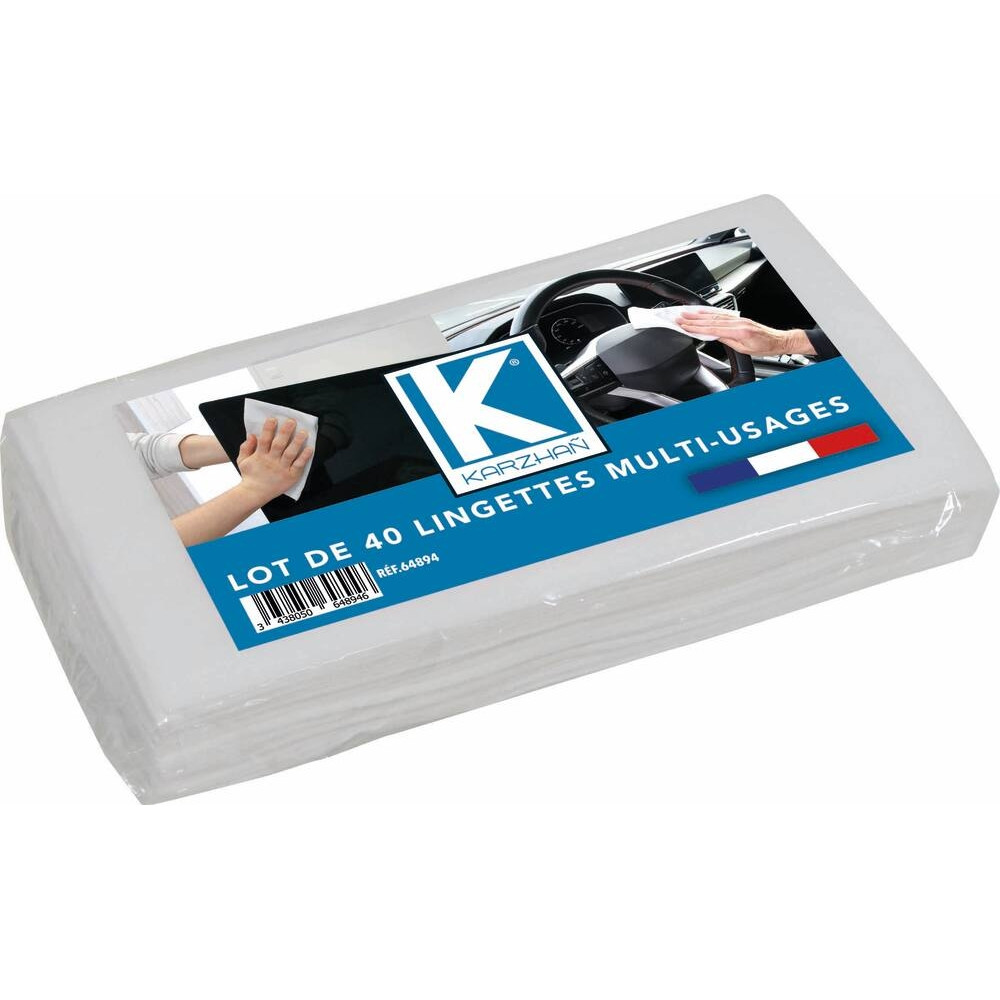 Lingette multi-usages - lot de 40 pcs