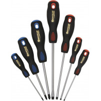 Jeu de 7 tournevis plat