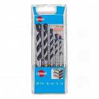 Coffret 5 forets cylindriques pour béton