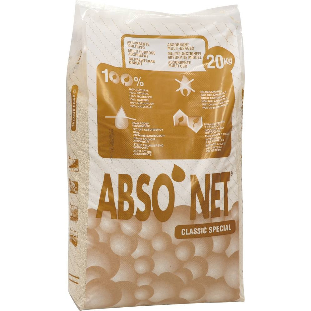 Absorbant minéral Sépiolite -sac de 40L-20kg Absorbant minéral Sépiolite -sac de 40L-20kg