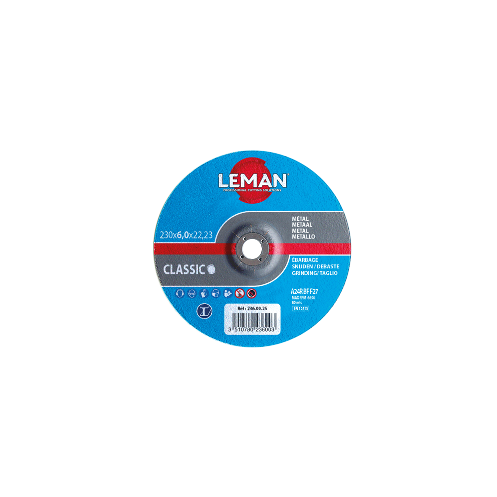 Disque a ébarber classic 125x6x22.23