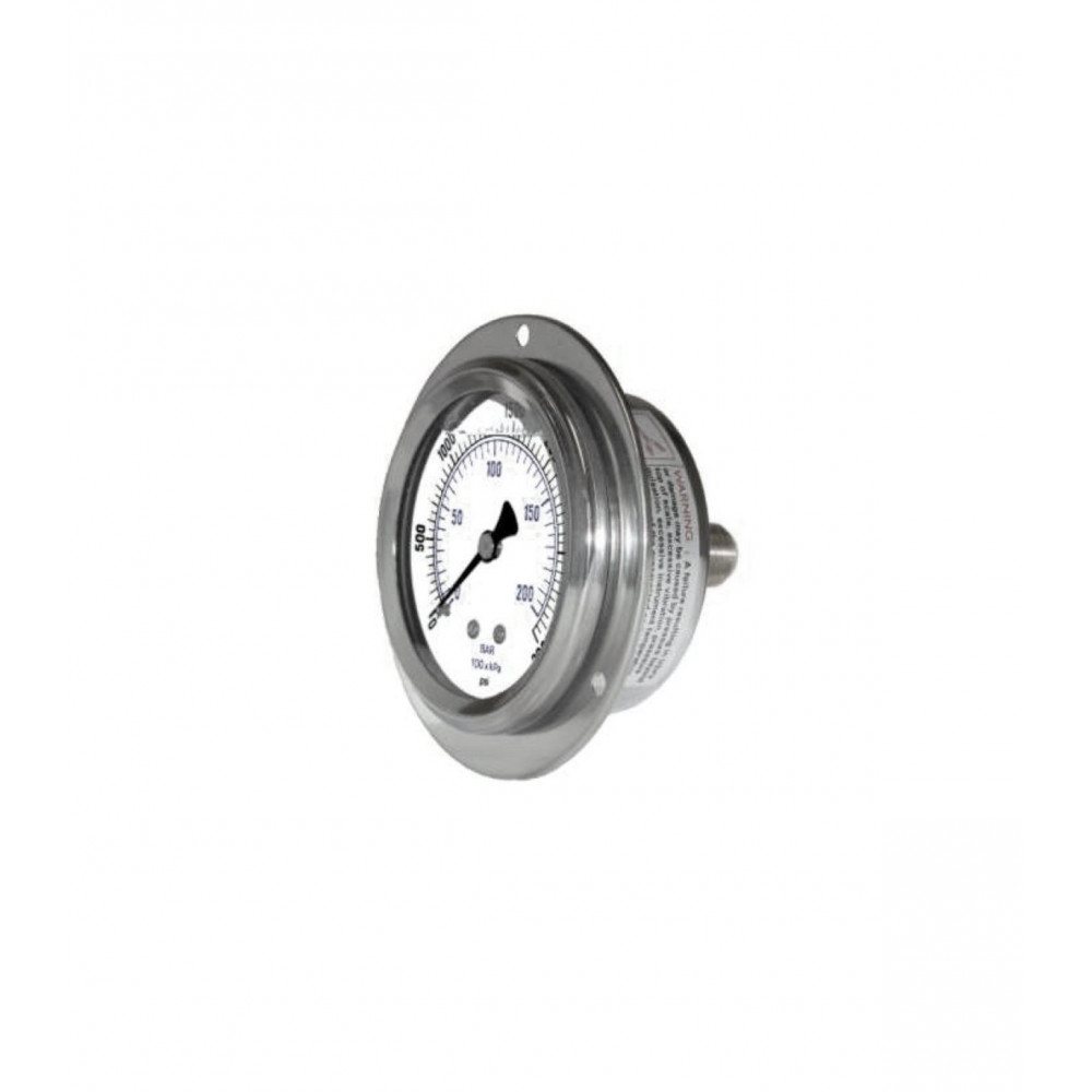 Manomètre Ø63 filetage central 1/4"