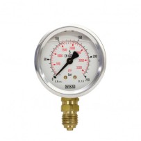 Manomètre Ø100 filetage latéral 1/2"