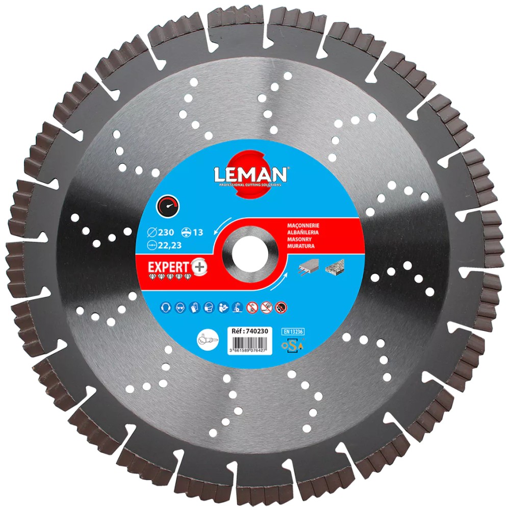 Disque diamant béton armé expert+