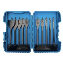 Coffret de 10 mèches plates bois