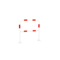 Barrière de protection sur platines Rouge et blanche