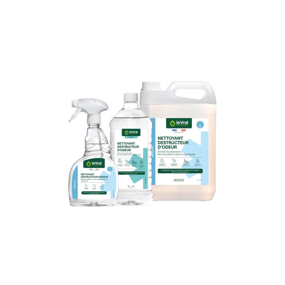 Nettoyant destructeur d'odeur médical