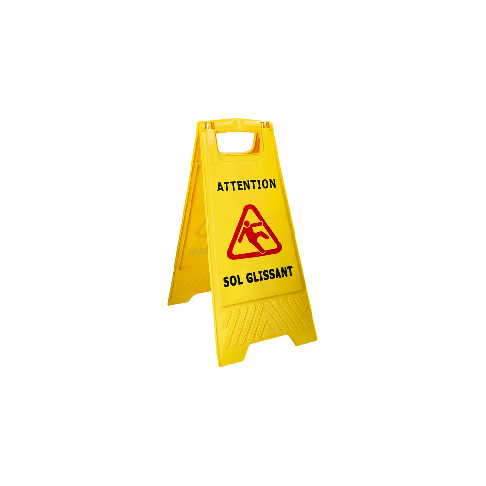 Panneau sol glissant