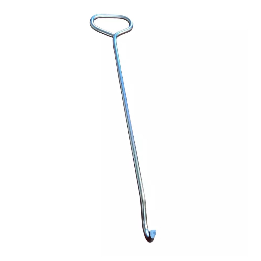 Crochet lève plaque