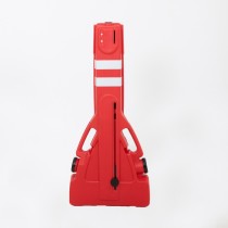 Barrière en plastique extensible à lester L.2m20