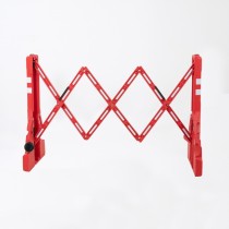 Barrière en plastique extensible à lester L.2m20