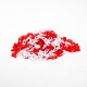 Chaîne plastique rouge/blanche 25M
