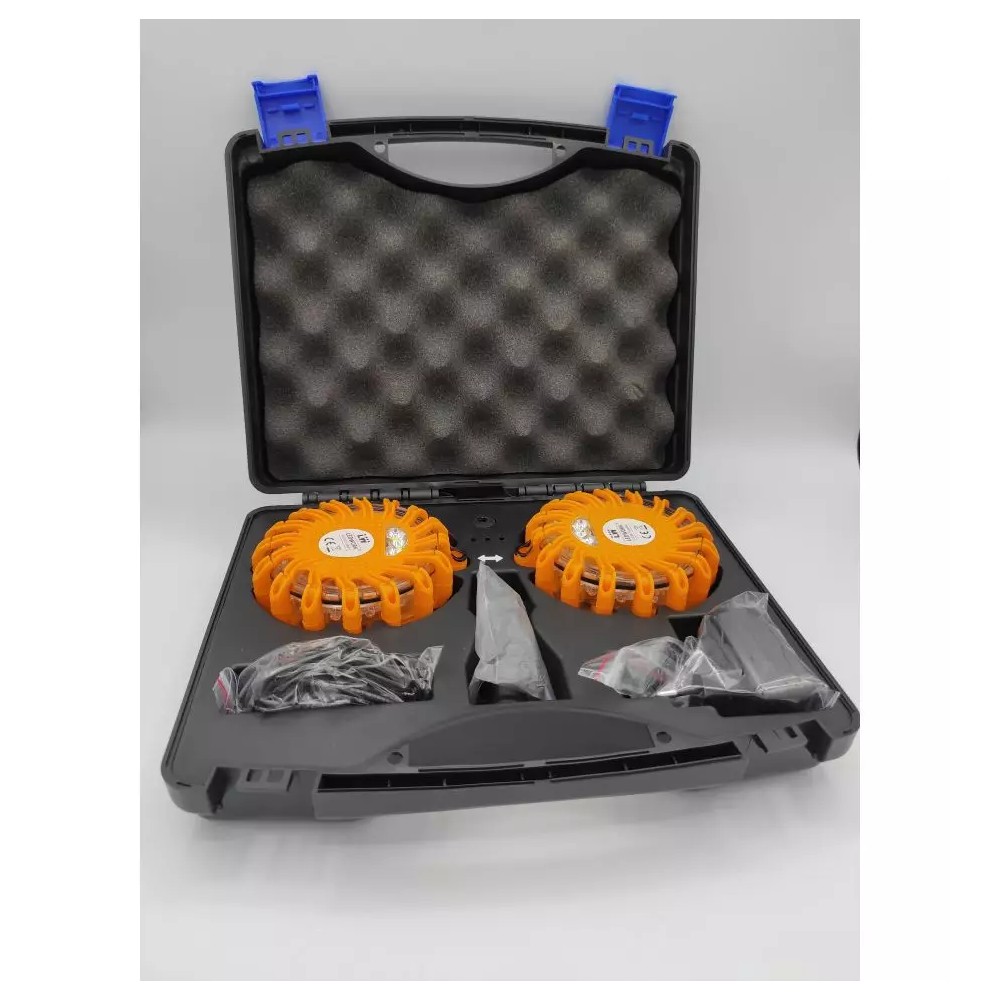 Valise de balises lumineuses LED