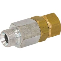 Raccord tournant F3/8" M3/8" pour pistolet HP