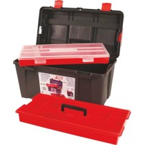 Boîte de rangement avec panier et mallette de rangement