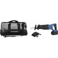 Scie sabre 20V - 1 batterie 4Ah Li-ion - chargeur - sac de transport