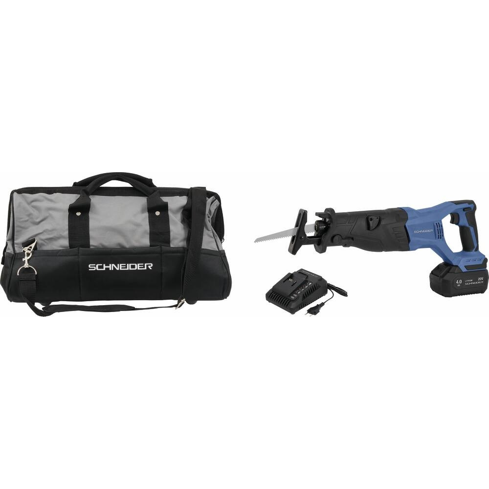 Scie sabre 20V - 1 batterie 4Ah Li-ion - chargeur - sac de transport