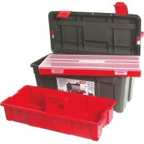 Boîte de rangement avec panier et mallette de rangement