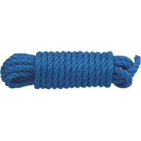 Cordage polypropylène bleu 12mm 25m