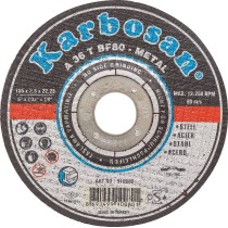 Disque à tronçonner acier/inox 125x2.5Xx22mm