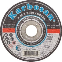 Disque à tronçonner acier/inox 125x2.5Xx22mm