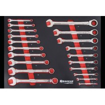 Servante d'atelier 7 tiroirs composée de 176 outils