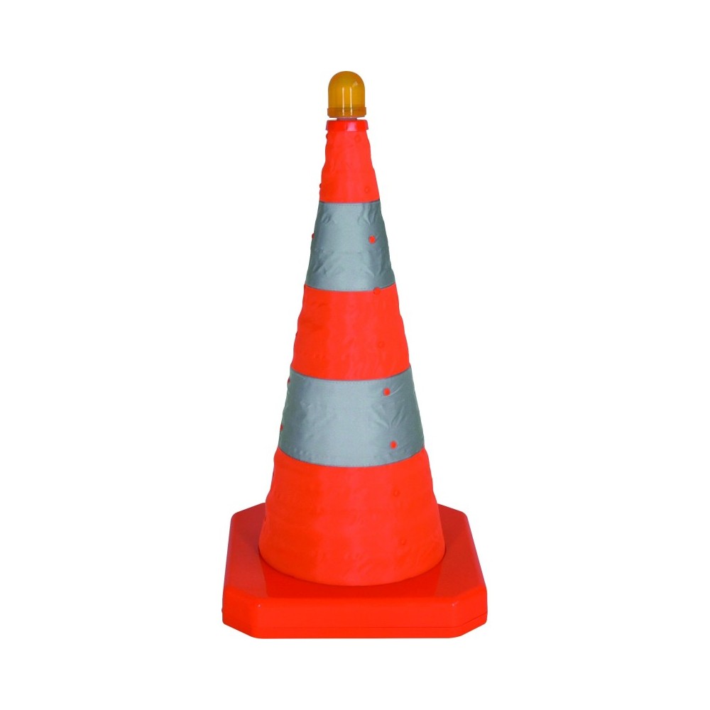 Cône de signalisation pliant