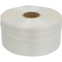 Feuillard textile fil à fil blanc 16mm 850m