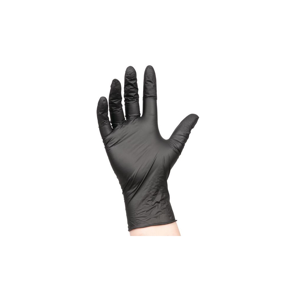Gant nitrile noir non poudré