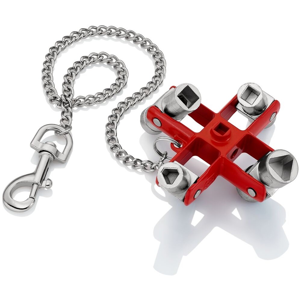 Clé universelle pour armoires et systèmes de fermeture 90mm