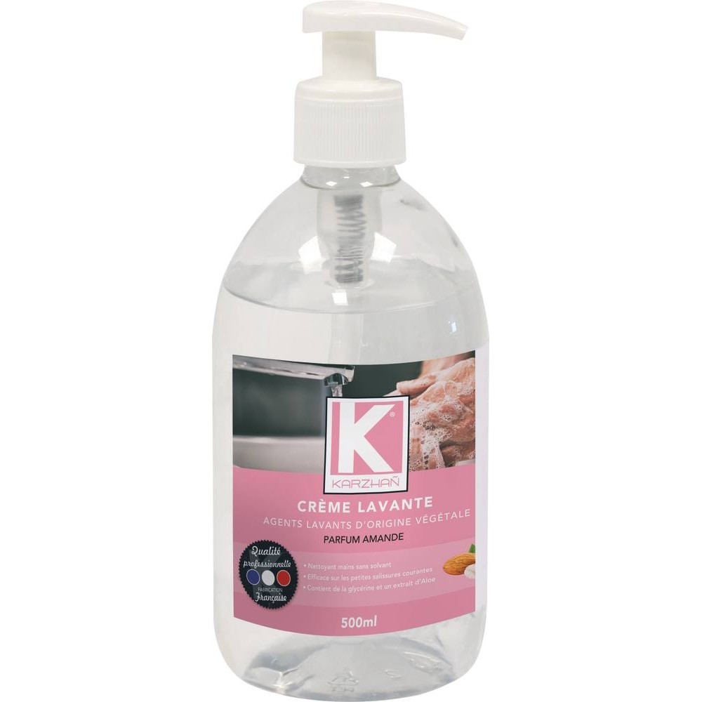 Crème lavante parfum amande - 500ML