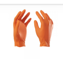 Gants orange nitro (Bte 50)