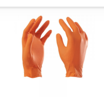 Gants orange nitro (Bte 50)