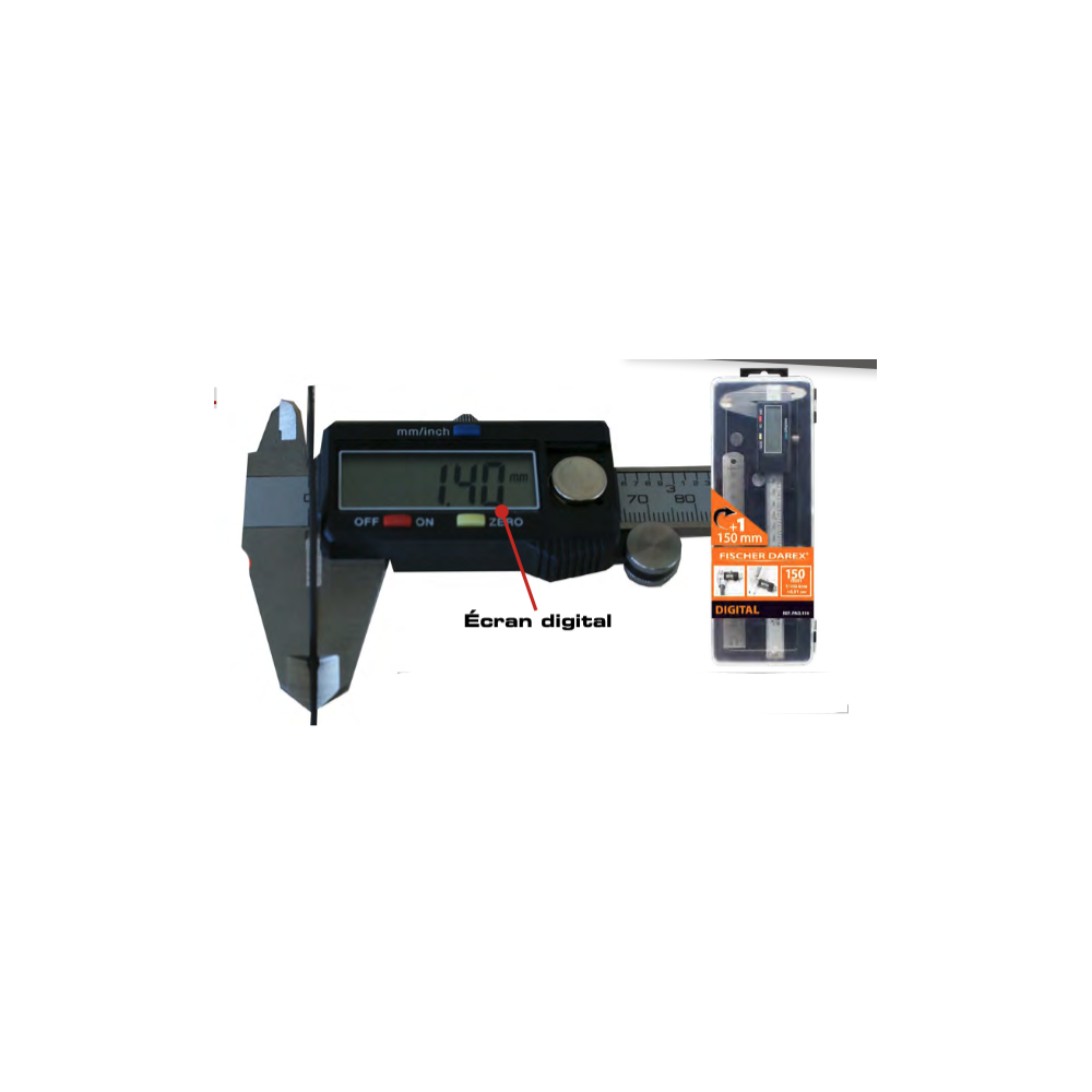 Pied a coulisse digital