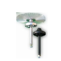 Tête pour colonnes vide ordures + Brosse nylon 250mm