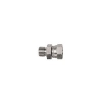 Adaptateur male droit ecrou libere